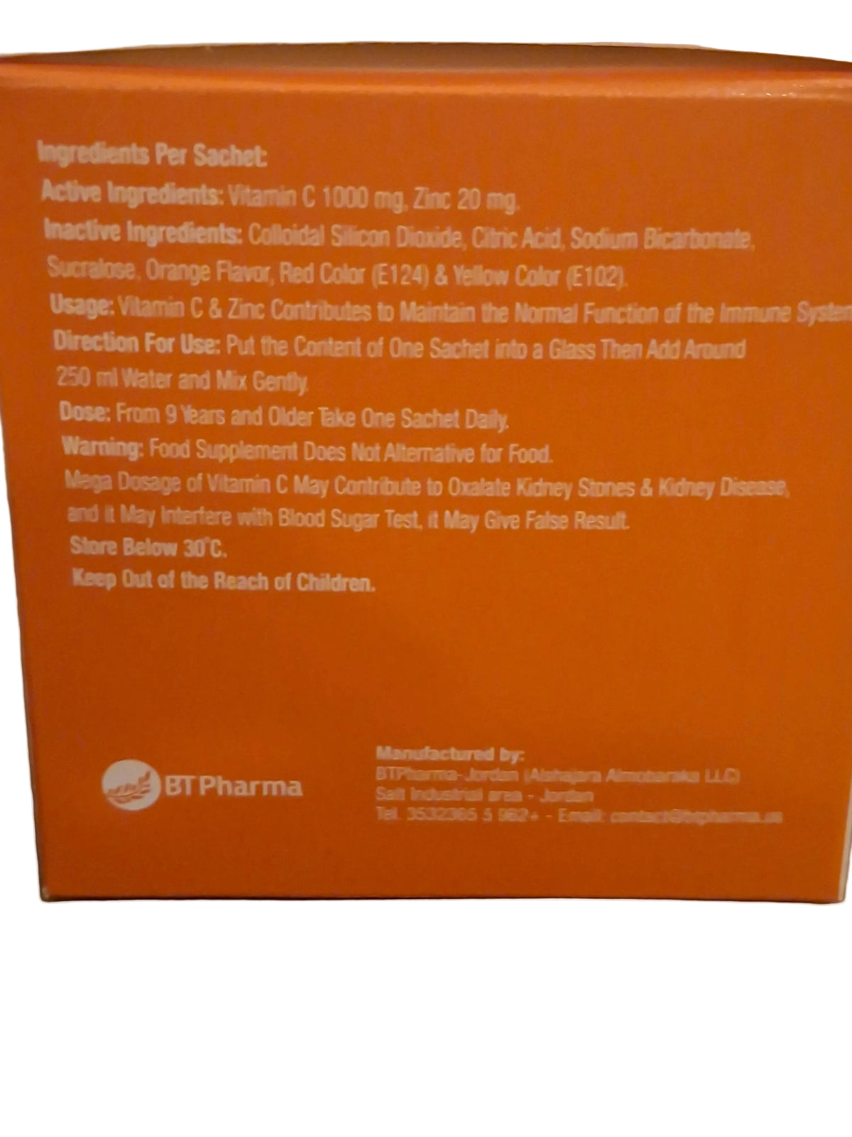 Vitamin C Plus sachets