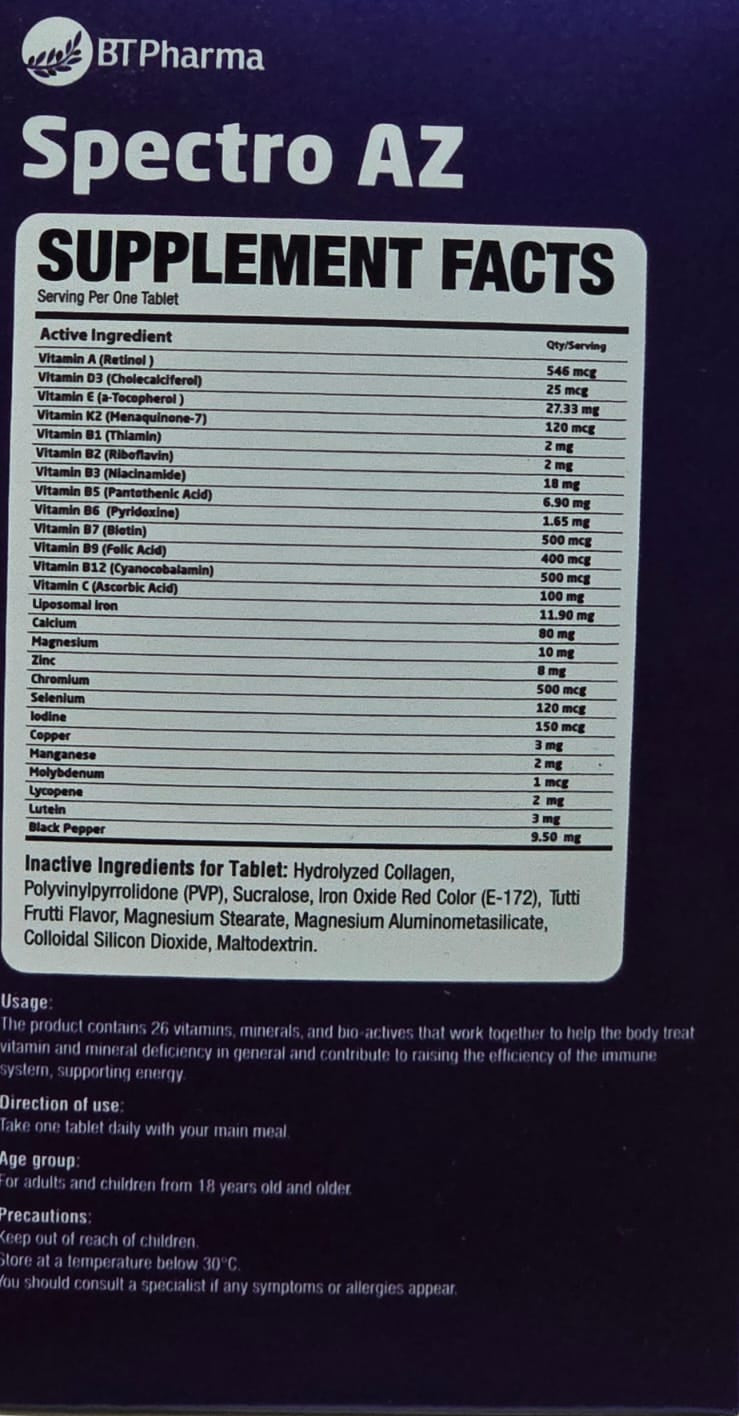 Multivitamin for MEN